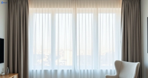 Restored vibrant drapes in ormeau-hills QLD after Matty Curtain Cleaning