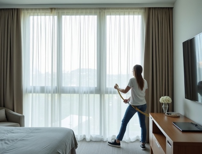 Ormeau Hills Sheer Curtain Cleaning